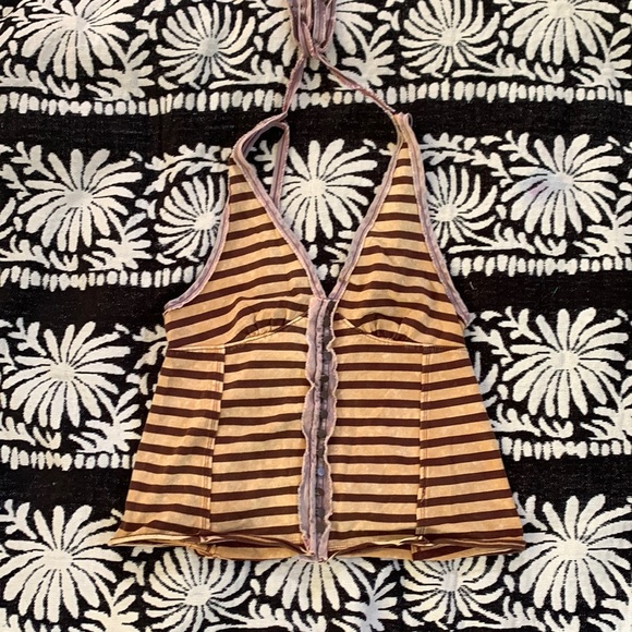 Hippie striped top - Picture 1 of 4